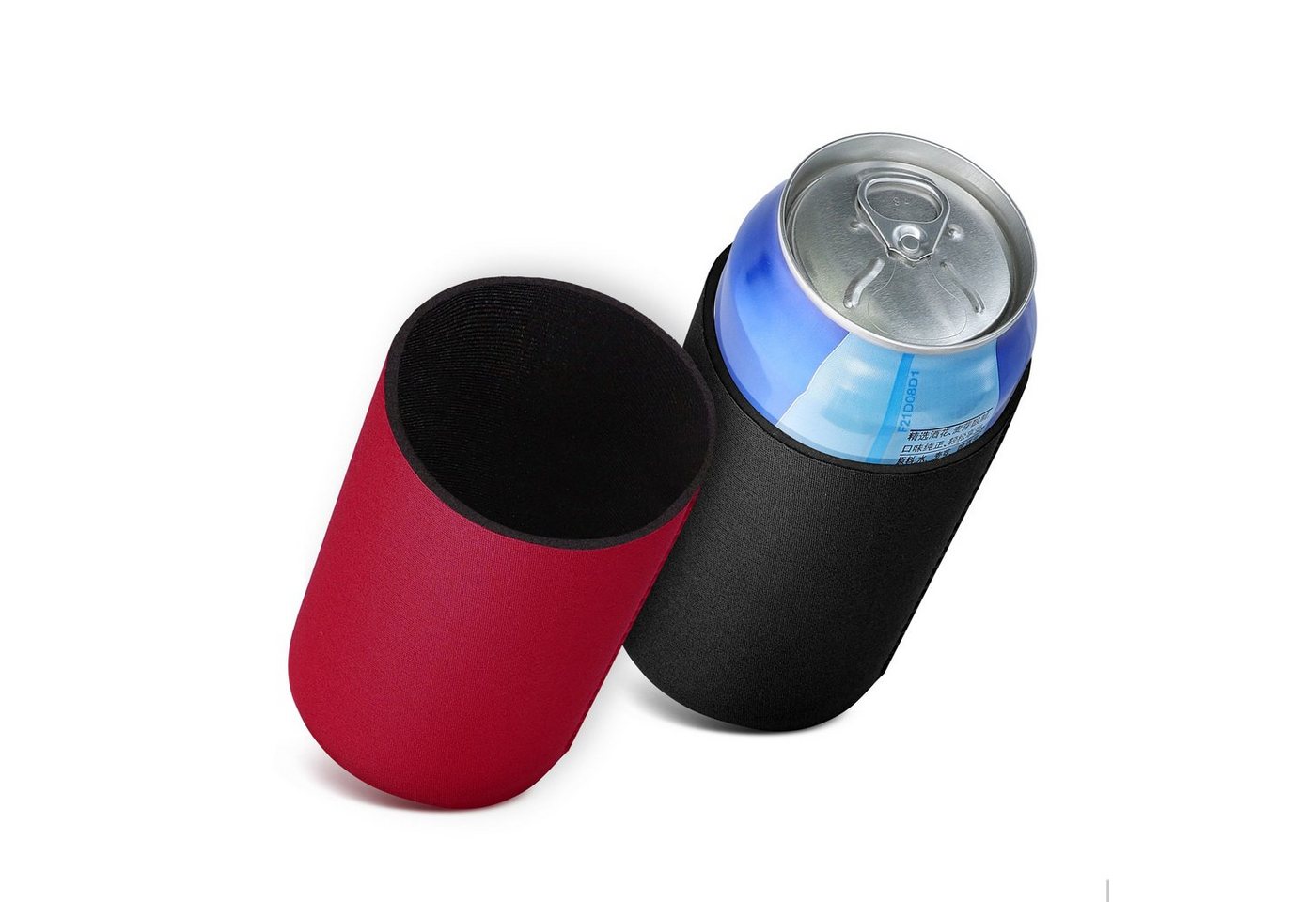 kwmobile Outdoor-Flaschenkühler 2x 330ml / 355ml Dose Dosenkühler, für Bierdosen und andere Getränkedosen - 6,5 x 10 cm Bild 3