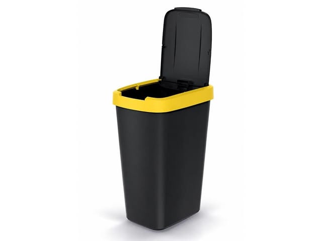 Keden Mülleimer Compacta Q, Abfallbehälter 45l mit Deckel KEDEN COMPACTA Q