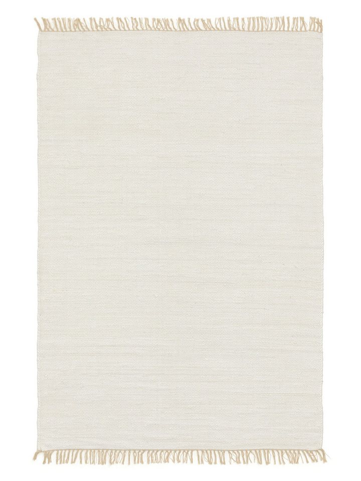 Interiyou Teppich Toledo, Rechteckig, Höhe: 5 mm, Teppich Wohnzimmer, Flur, pflegeleicht, 100% recycelte Baumwolle Bild 2