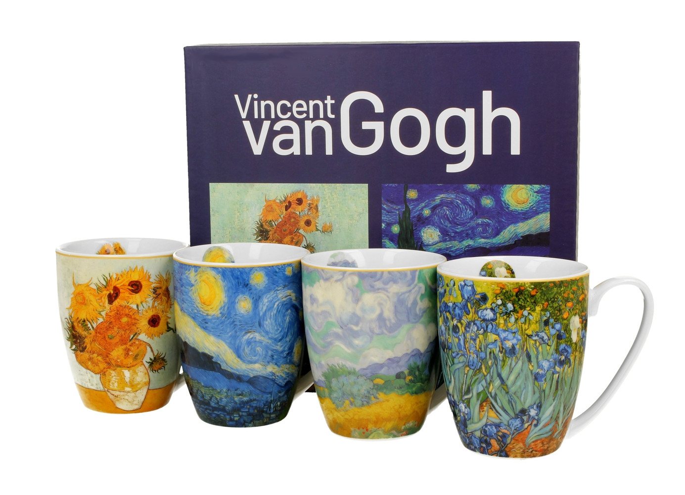 Duo-Gift Tasse Van Gogh 4er Set Tassen im Geschenkkarton Porzellan 0,36 L, 1-tlg. Bild 4