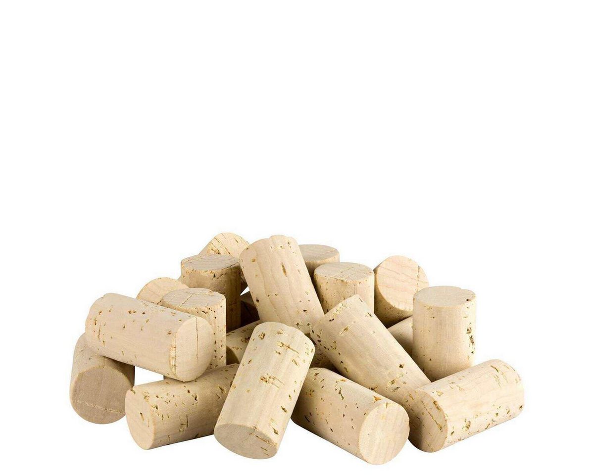 Kork-Deko.de Bastelnaturmaterial Neue Wein Korken, 100 Stück, aus Natur Kork zum Basteln