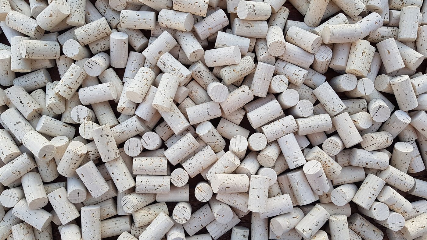 Kork-Deko.de Bastelnaturmaterial Neue Wein Korken, 100 Stück, aus Natur Kork zum Basteln Bild 2