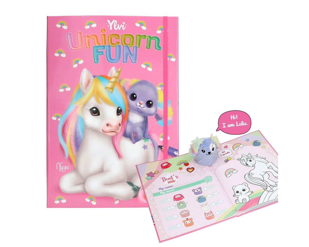 Depesche Malbuch Ylvi Unicorn Fun Malbuch - 24 Seiten