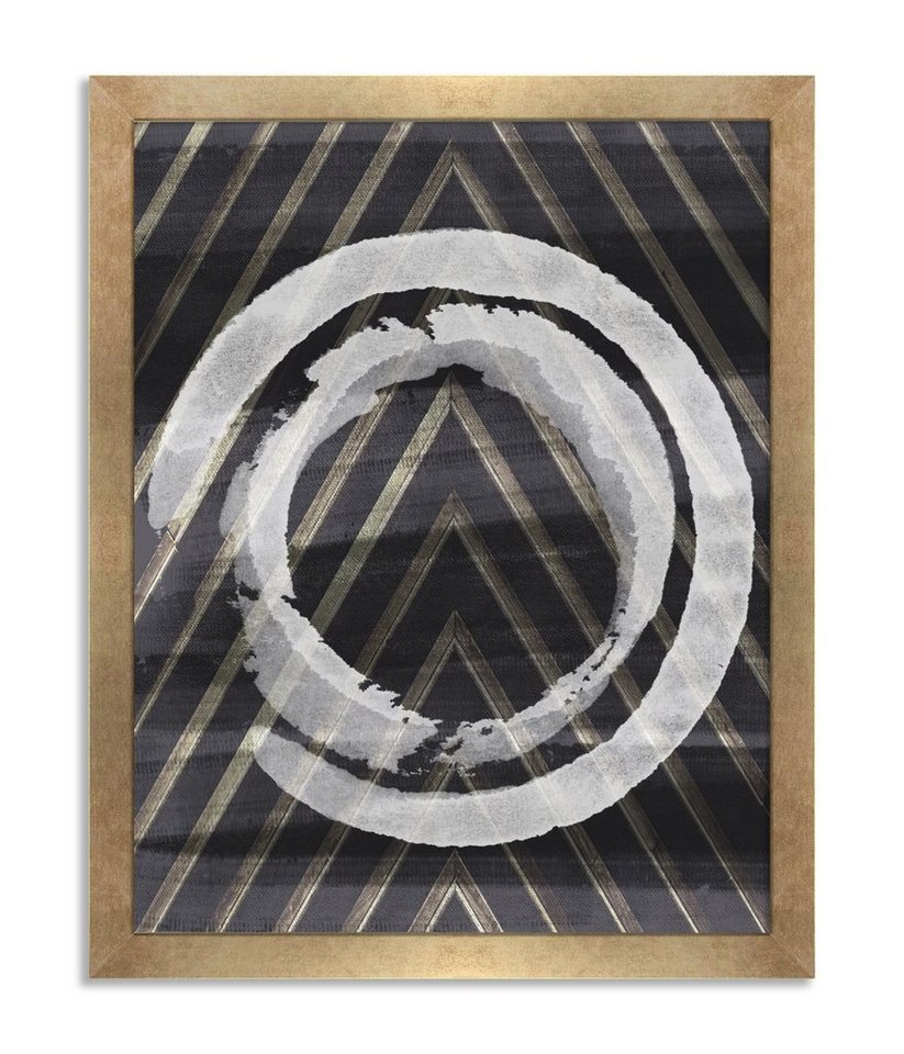 Einzelrahmen Bilderrahmen Bern, (1 Stück), 50x75 cm, Vintage Gold, MDF Bild 2