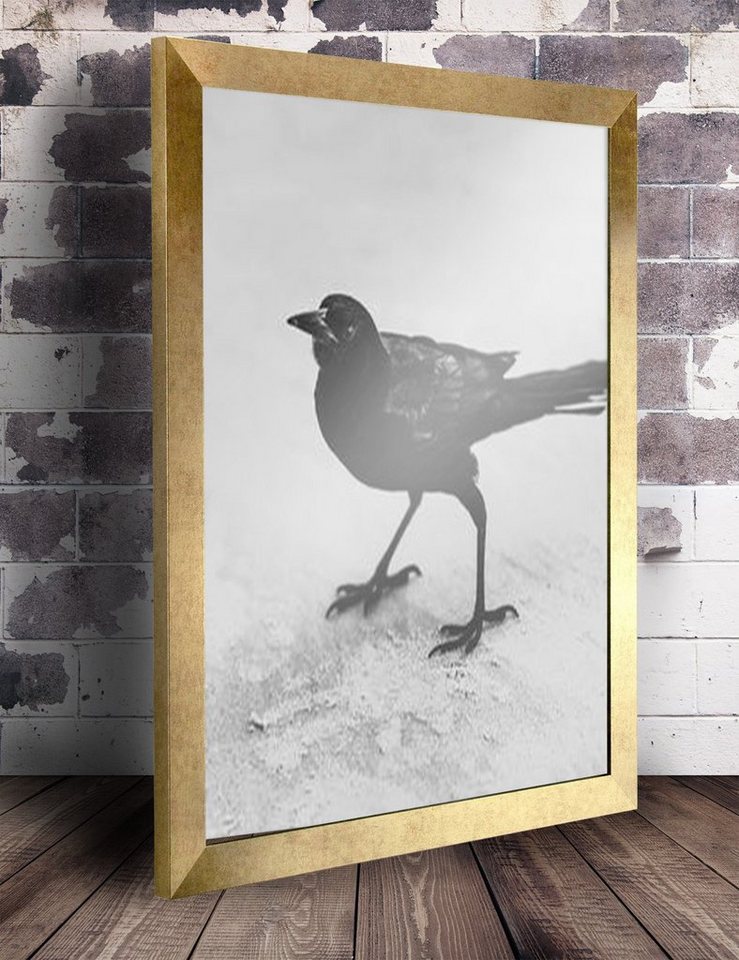 Einzelrahmen Bilderrahmen Bern, (1 Stück), 50x75 cm, Vintage Gold, MDF Bild 4