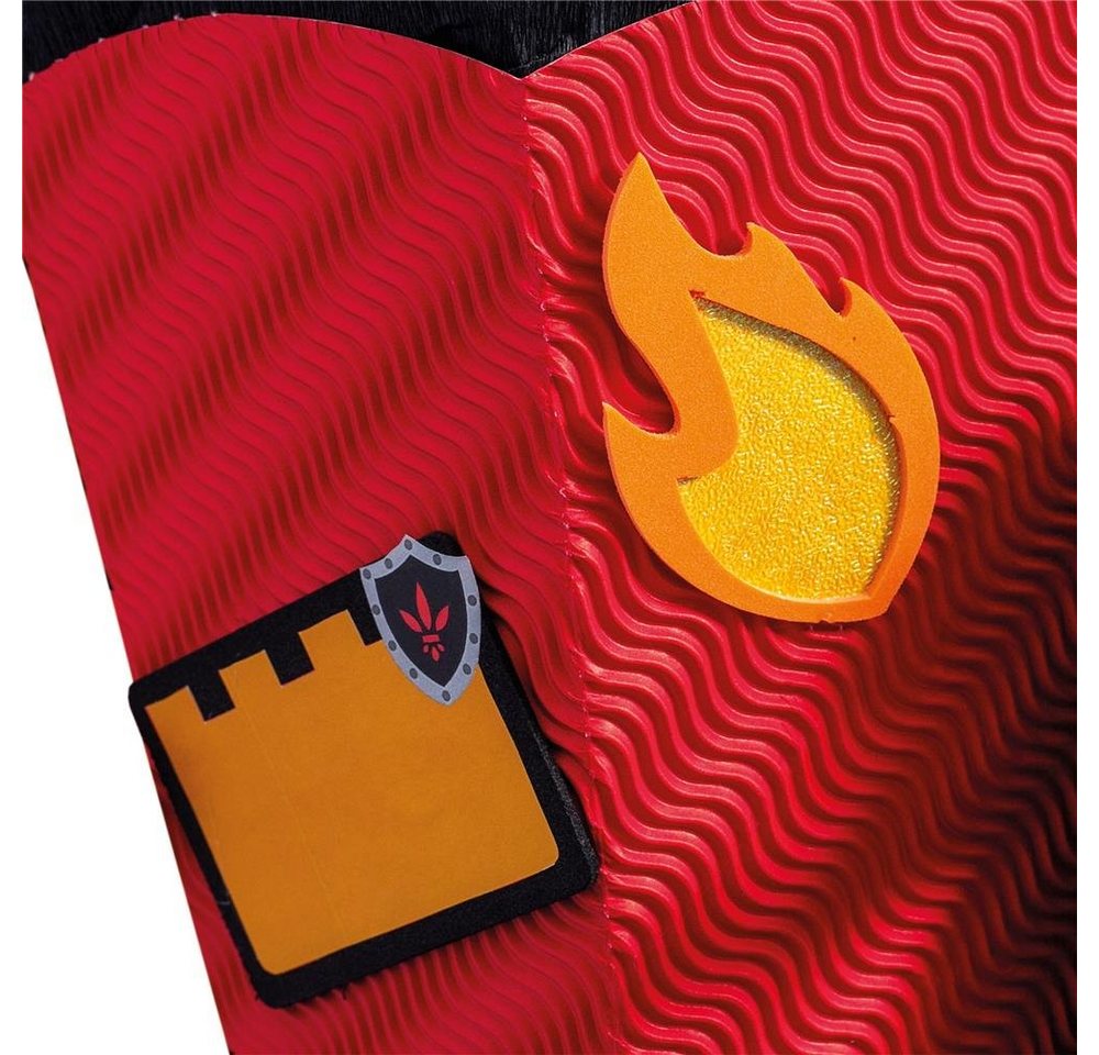 Roth Schultüte Bastelset Feuerdrache, 68 cm, eckig, mit Kreppverschluss, Zuckertüte zum Basteln, Rot Bild 4