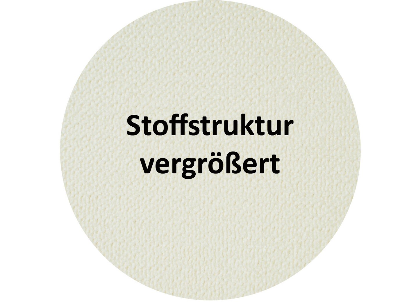 beties Tischläufer FarbTon (1-tlg, 1 Stück Tischläufer), Chenille-Haptik Raumausstatter Qualität ca. 40x140 cm sahne-weiß Bild 5