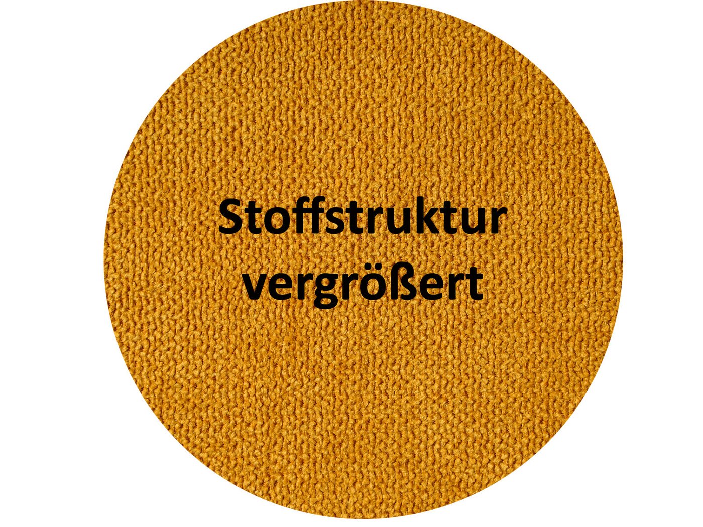 beties Tischläufer FarbTon (1-tlg, 1 Stück Tischläufer), Chenille-Haptik Raumausstatter Qualität ca. 40x140 cm curry-gelb Bild 5