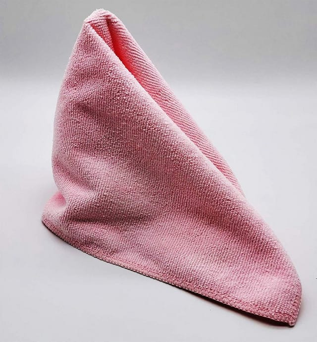 Riyashop Haushaltshobel 10 x hochwertigen Profi-Microfasertuch Universal Reinigungstuch Rosa
