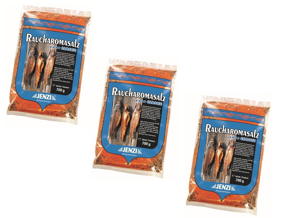 Jenzi Räucherbox Raucharomasalz Jenzi " Das Original" - 3 er Pack (Räucherlauge 3 er Pack 3-tlg) Jenzi Räucherlauge Hocharomatische Räucherlauge auf Salzbasis Bild 2