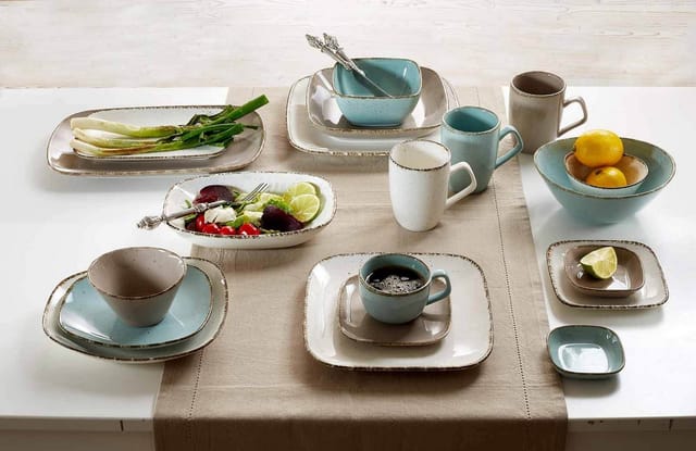 Ritzenhoff & Breker Tasse Casa Kaffeetassen 200 ml 6er Set, 6-tlg., Porzellan