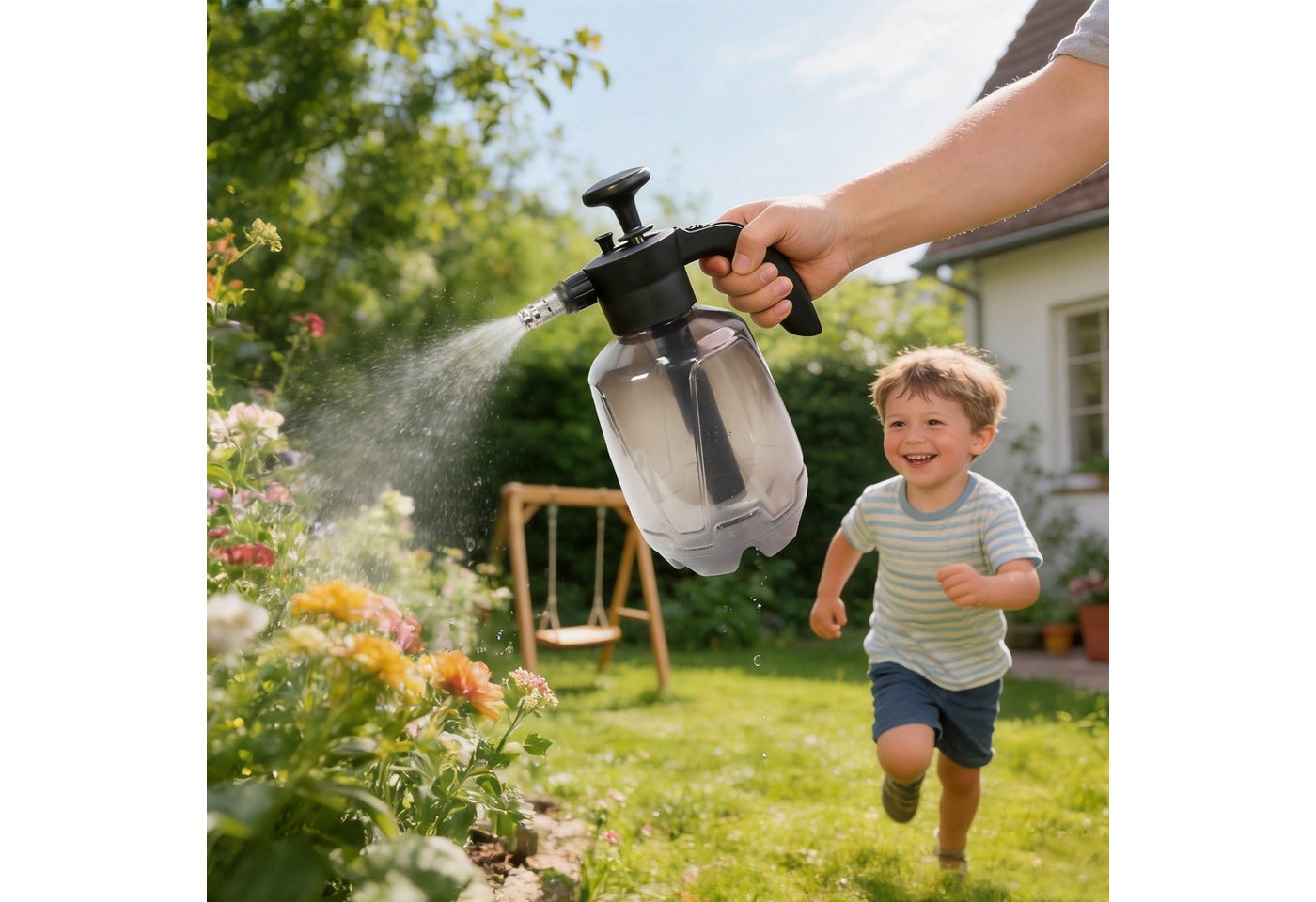 M&W DAS DESIGN Sprühflasche Sprühflasche Drucksprüher Pumpsprühflasche Für Pflanzen Garten
