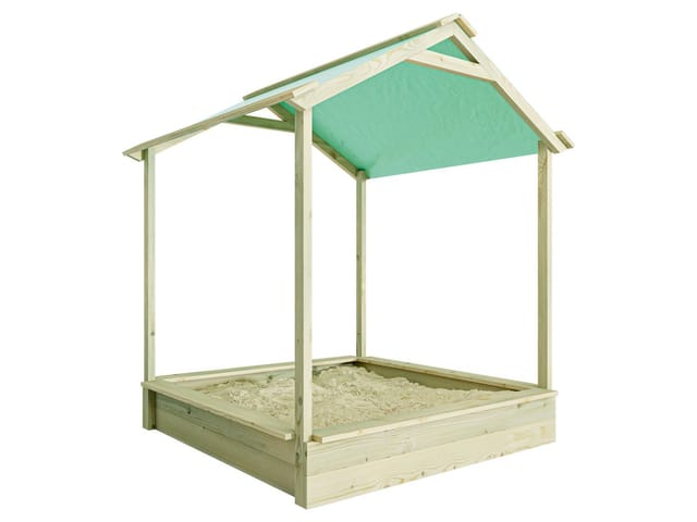 Belladoor Sandkasten Sandkasten mit Dach 16 mm KDI