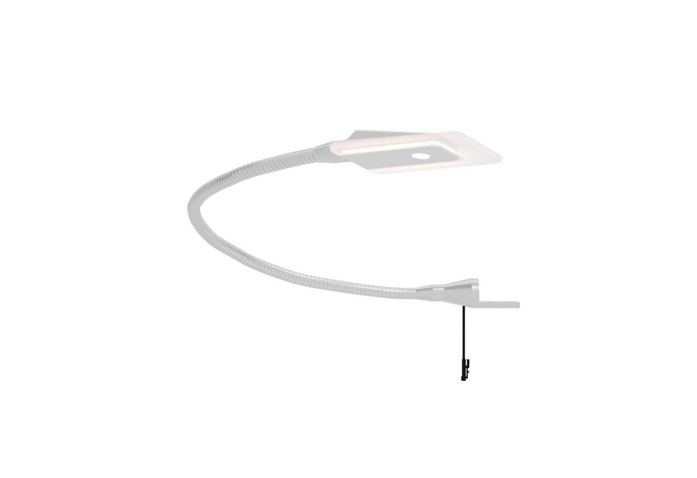 kalb Bettleuchte Diora Dual Bettleuchte Flexibel Leseleuchte Nachttischlampe, 1er Set silbergrau, warmweiß und neutralweiß Bild 4
