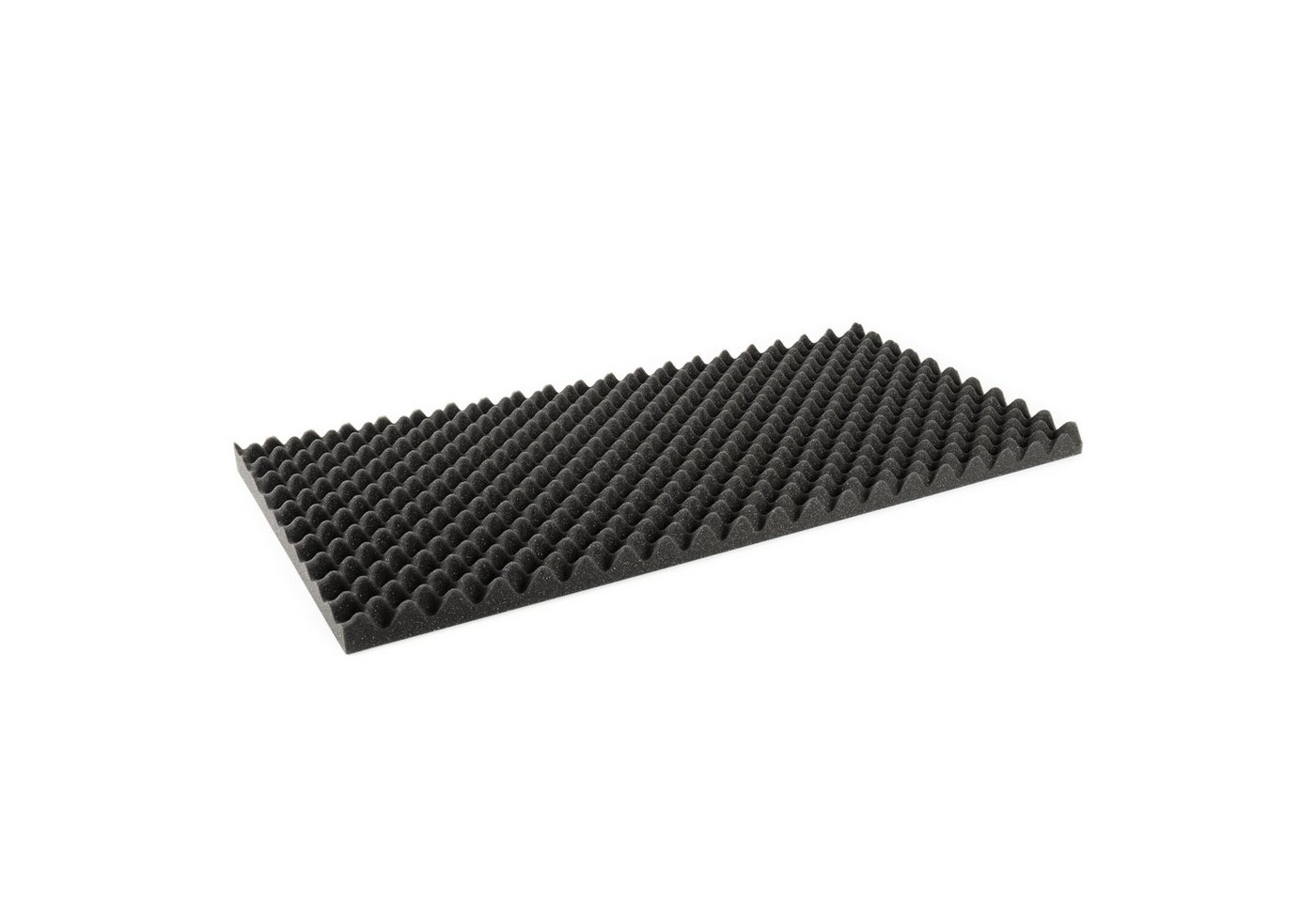 MUSIC STORE Akustikplatte, (Noppenschaum Anthrazit 40mm 50x100cm - Schallabsorbierender Schaumstoff für Studio Akustikverbesserung - Brandschutznorm DIN 75200 - Nicht Selbstklebend -, Studio Akustikelemente, Absorber), Noppenschaum, Schallabsorbierender Schaumstoff, Akustikverbesserung Bild 3