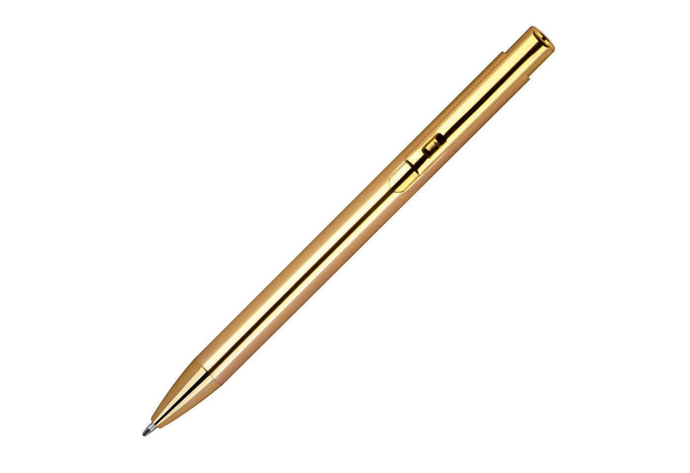 Macma Kugelschreiber Druckkugelschreiber aus Metall / Farbe: Metallic gold Bild 2