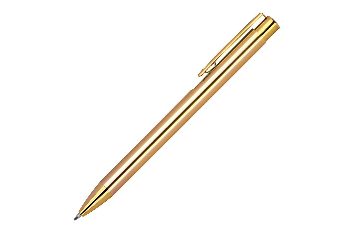 Macma Kugelschreiber Druckkugelschreiber aus Metall / Farbe: Metallic gold Bild 4