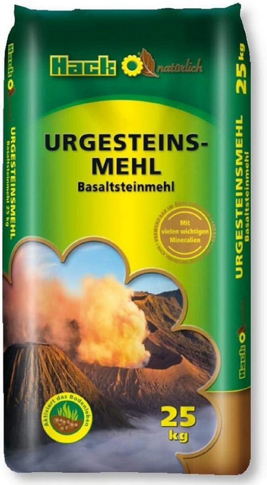 Hack Spezialdünger Hack Urgesteinsmehl 25 kg