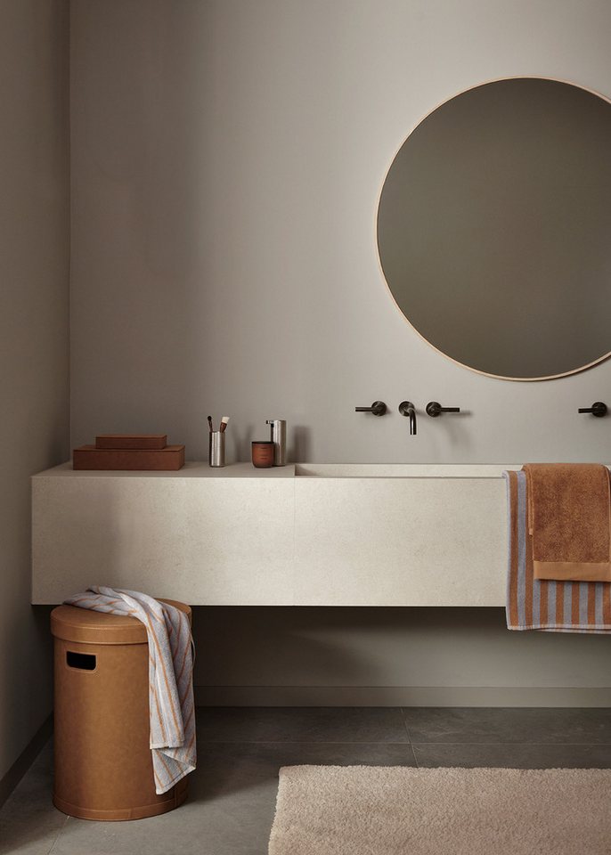 blomus Seifenspender -MODO ROF- Dosierspender, Pumpspender Badezimmer: Modernes Design, (1-tlg., 1x Seifenspender), Zeitlos, besondere Struktur, 165ml Volumen, rutschfest
