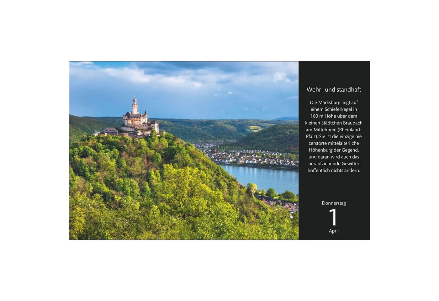 Harenberg Kalender Verlag Tischkalender Eine Reise durch Deutschland Premiumkalender 2027 - 365... Bild 5
