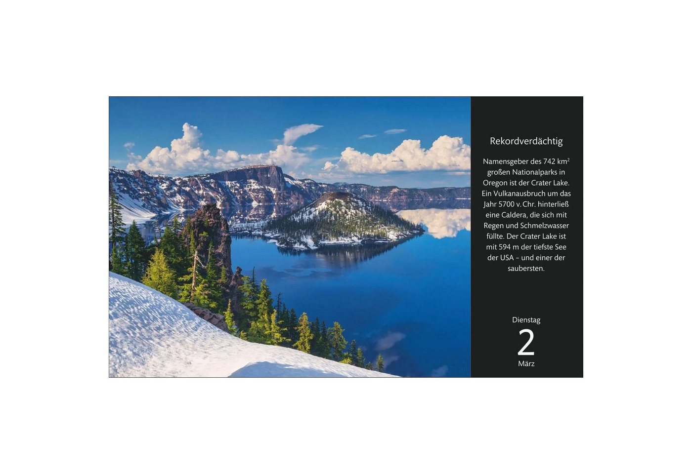 Harenberg Kalender Verlag Tischkalender Eine Reise um die Welt Premiumkalender 2027 - 365 faszinierende... Bild 5