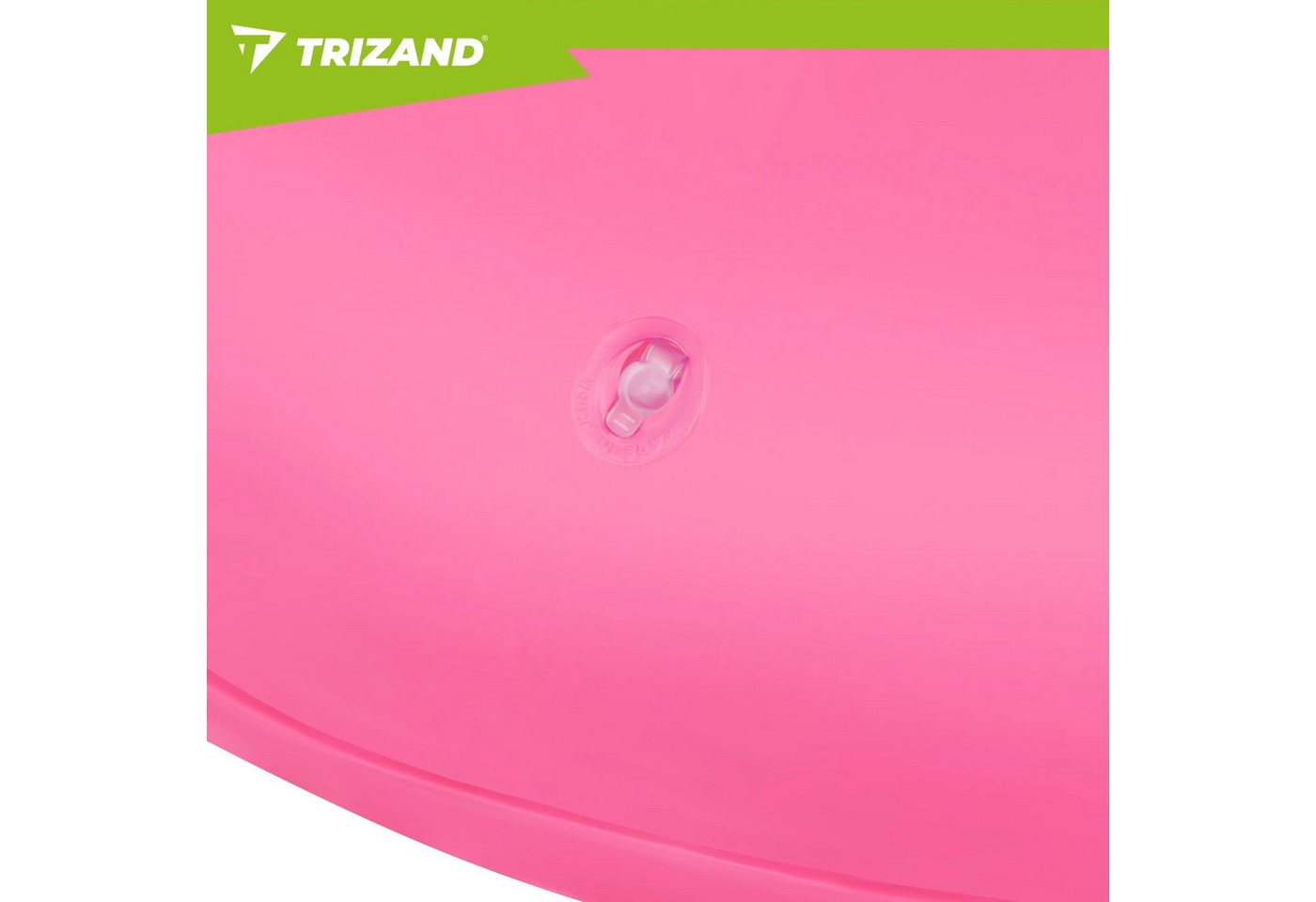 Trizand Luftkissen Schwimmring Schwimmreifen Flamingo, Spar-Set, 1-tlg., Ø 102 cm auffällig, 102 cm, bis 150 kg, Kunststoff, Flamingo-Design Bild 2
