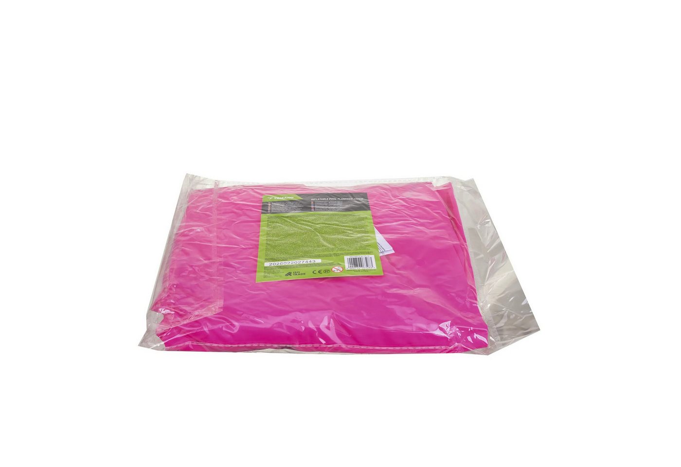 Trizand Luftkissen Schwimmring Schwimmreifen Flamingo, Spar-Set, 1-tlg., Ø 102 cm auffällig, 102 cm, bis 150 kg, Kunststoff, Flamingo-Design Bild 3