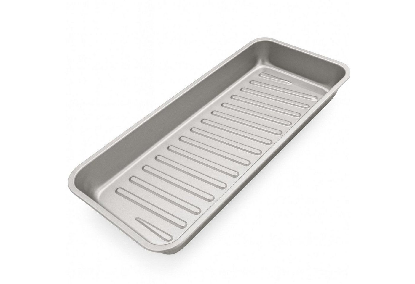 BURI Tropfschale Grillschale Kohleschale Universal Fettwanne 66x27cm Alu Auffangschale Bild 5