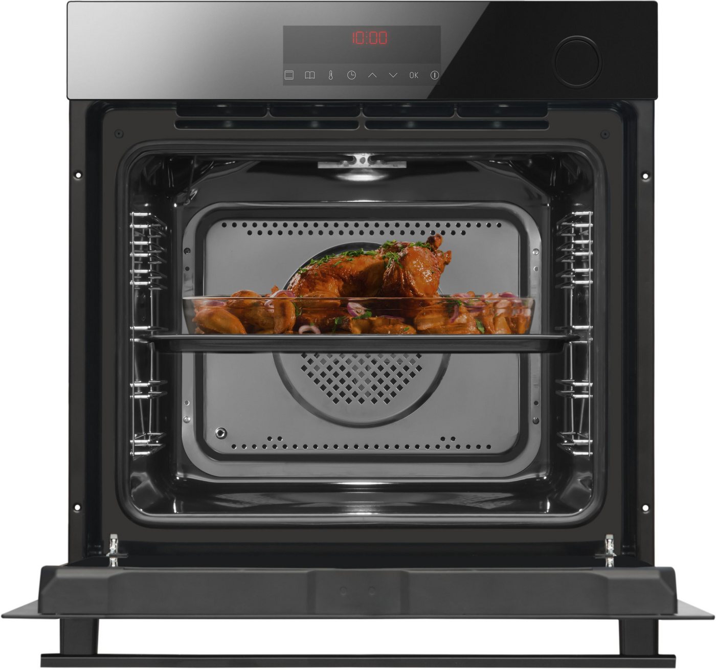 Amica Dampfbackofen EBSX 949 610 S, mit Teleskopauszug nachrüstbar, Steam Clean, Schonend garen mit Dampf – saftigere Ergebnisse im Alltag Bild 4