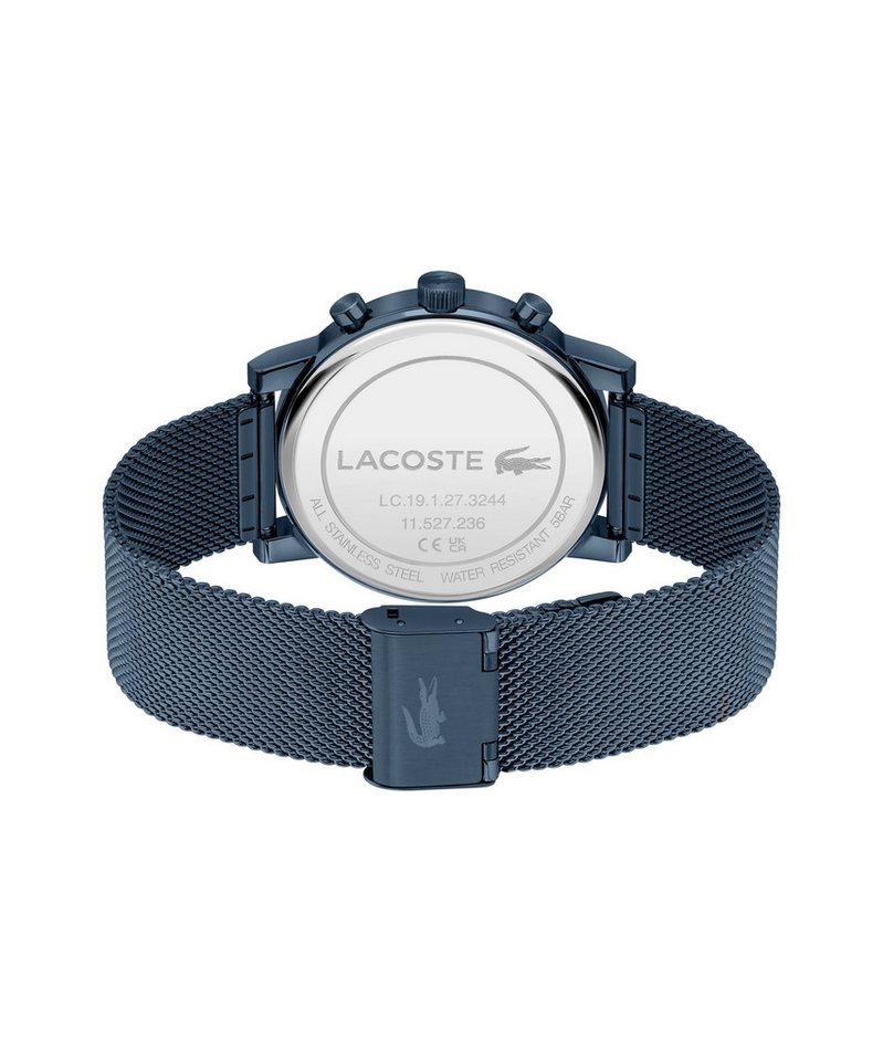 Lacoste Multifunktionsuhr Replay 2011484, Quarzuhr, Armbanduhr, Herrenuhr, Edelstahlarmband, analog Bild 2