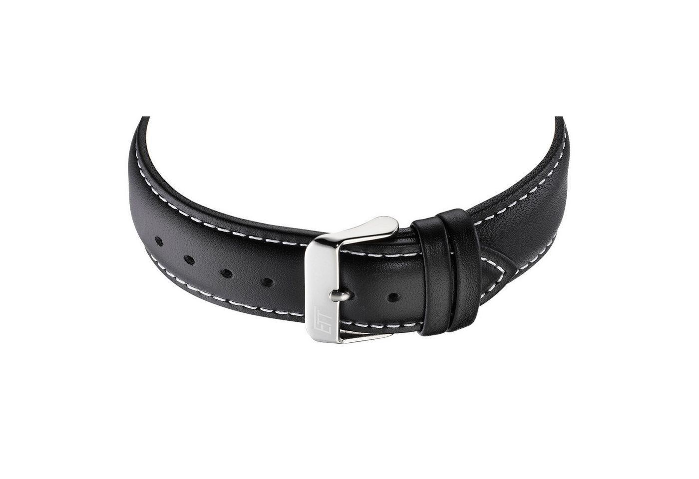 ETT Funk-Multifunktionsuhr Professional WorldTimer EGS-11550-21L, Armbanduhr, Solar, Herrenuhr, Lederarmband, analog, digital, Tag Bild 3