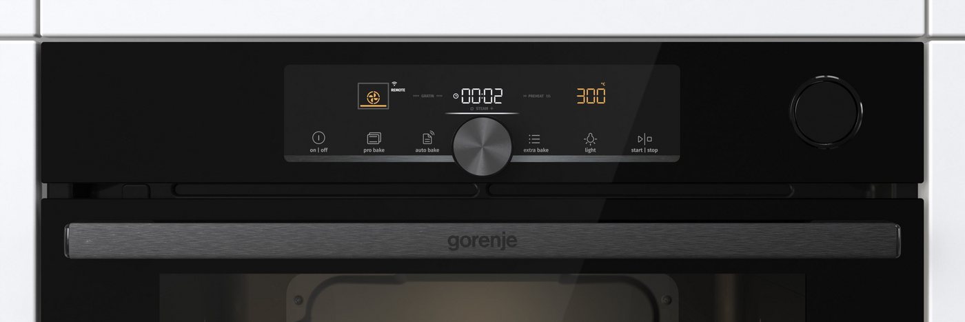GORENJE Backofen BPSA 6747, mit 2-fach-Teleskopauszug, AirFry-Funktion