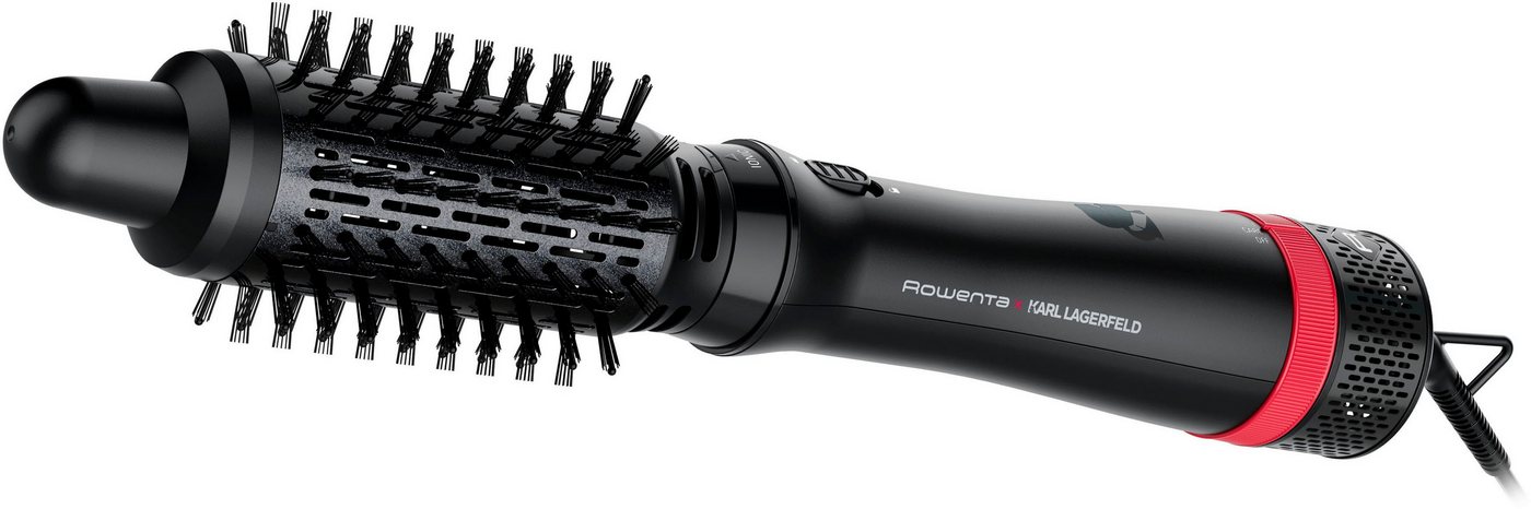 Rowenta Warmluftbürste Rowenta x Karl Lagerfeld Express Style Warmluftbürste, 5-in-1 Bürste, Keratin & Glow-Beschichtung, konstanter Luftstrom, CF635L
