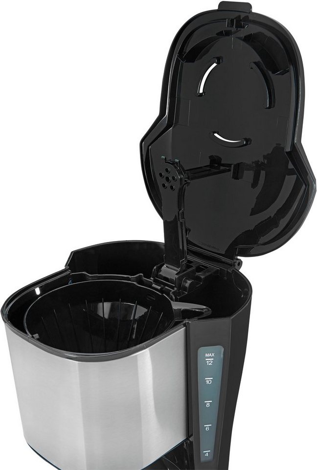 exquisit Filterkaffeemaschine KA 6119 isw, 1,5l Kaffeekanne, Papierfilter 1x4 Bild 5