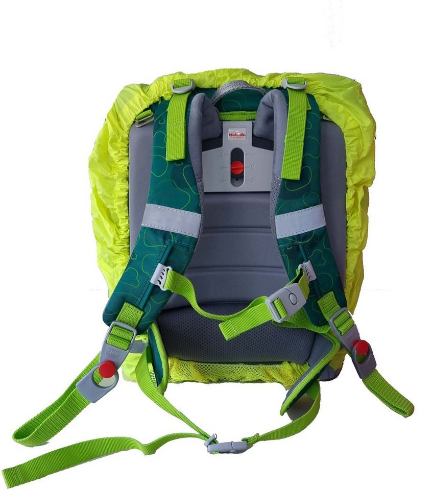 McNeill Rucksack-Regenschutz Regenhaube für McNeill Schulranzen, neongelb