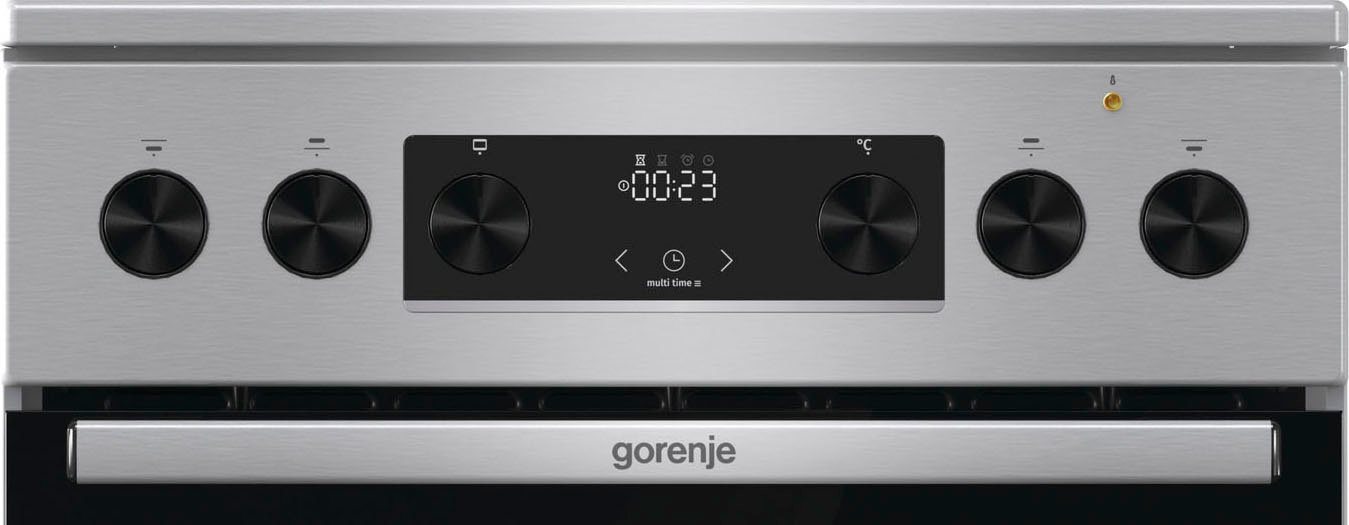 GORENJE Elektro-Standherd GECS5C, mit 2-fach-Teleskopauszug, Aqua Clean, ExtraSteam. Perfekte Backergebnisse auf Knopfdruck Bild 4