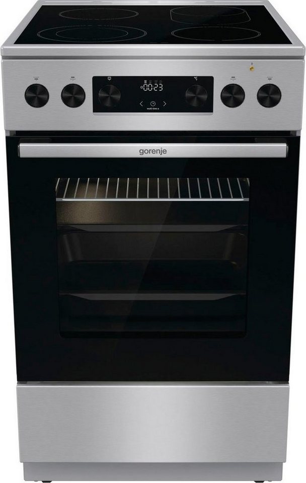 GORENJE Elektro-Standherd GECS5C, mit 2-fach-Teleskopauszug, Aqua Clean, ExtraSteam. Perfekte Backergebnisse auf Knopfdruck Bild 5