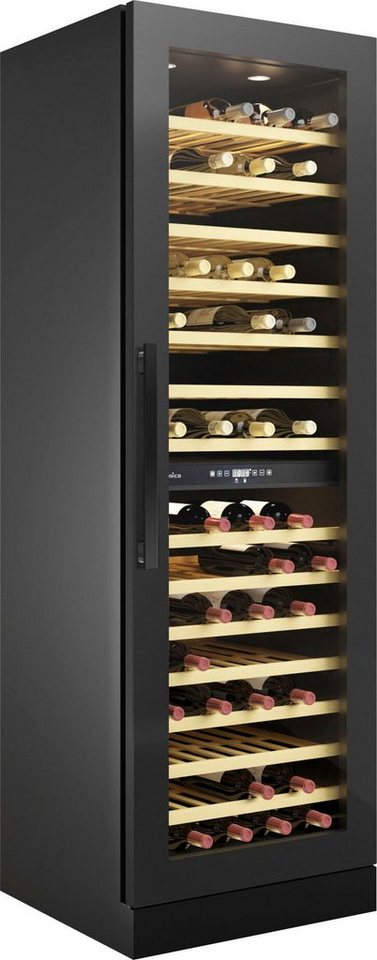Amica Weinkühlschrank WK 348 100 S,für 117 Standardflaschen á 0,75l, Standkühlschrank Bild 2