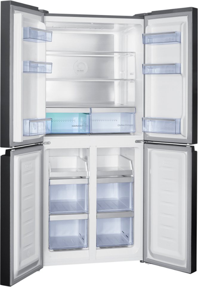 BEKO Kühl-/Gefrierkombination GNO46624MXPN, 180 cm hoch, 79 cm breit, 466 l mit HarvestFresh & NoFrost – Frische in XL Bild 2