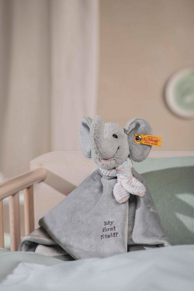 Steiff Schmusetuch Soft Cuddly Friends My first Steiff Ellie Elefant Bild 2