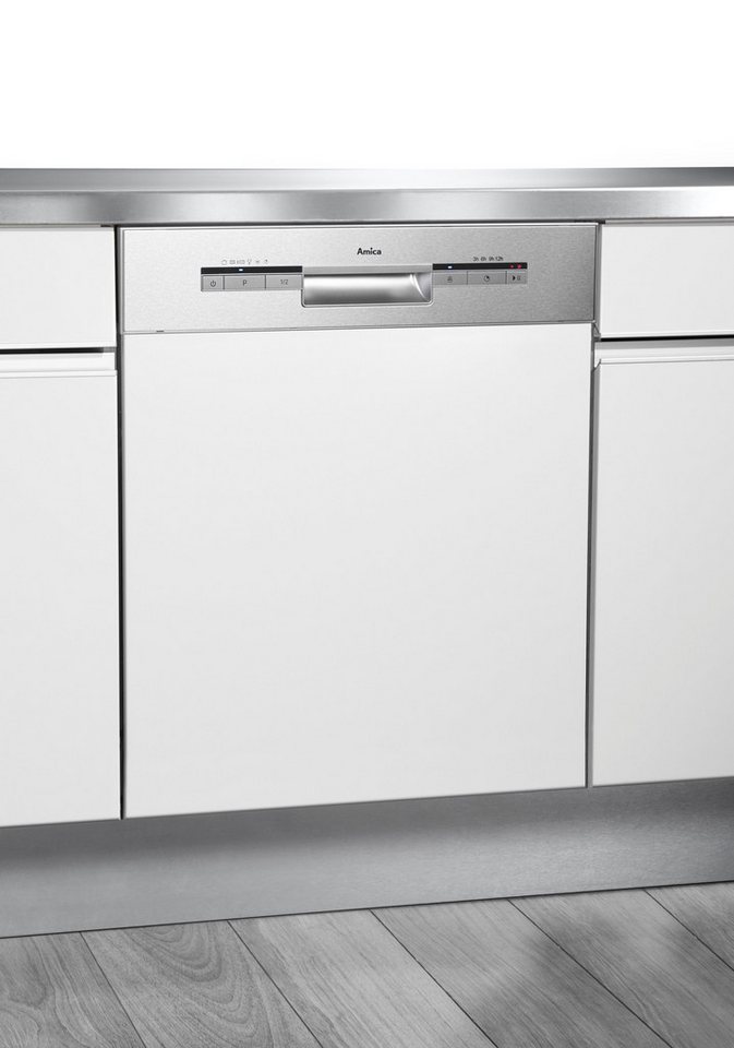 Amica teilintegrierbarer Geschirrspüler EGSP 573 911 E, 13 Maßgedecke, Mehr Freiheit, weniger Aufwand – entspannt durch jeden Spülgang Bild 3