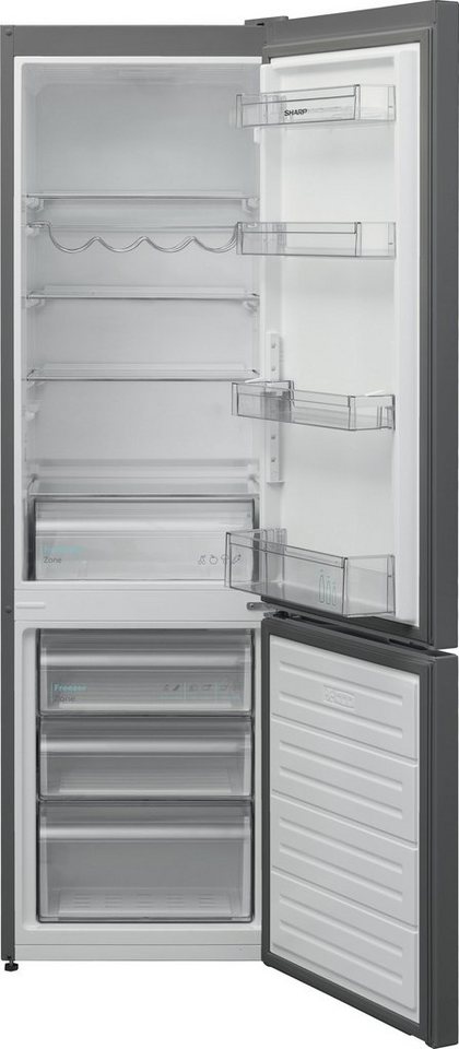 Sharp Kühl-/Gefrierkombination SJ-FBB05DTXLD-EU, 180 cm hoch, 54 cm breit Bild 3
