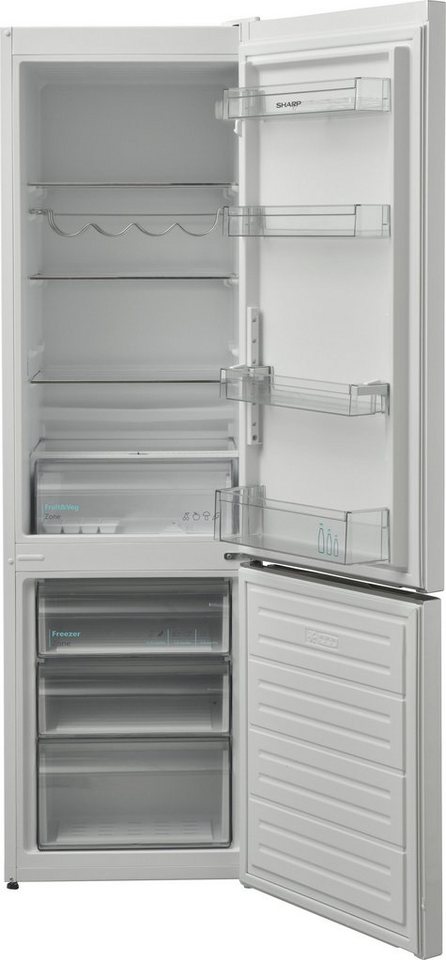 Sharp Kühl-/Gefrierkombination SJ-FBB05DTXWD-EU, 180 cm hoch, 54 cm breit Bild 4