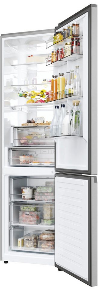 Haier Kühl-/Gefrierkombination Combi 2D 60 HDPW7620AANPK, 205 cm hoch, 59,5 cm breit, Absolut effizient: Nur 92 kWh jährlicher Energieverbrauch Bild 5