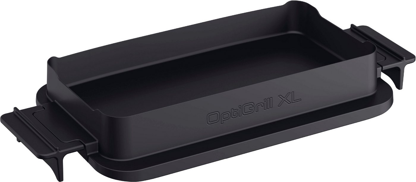 Tefal Backeinsatz XA7358 OptiGrill Backschale XL, Zubehör für OptiGrill 2in1 XL GC782D, komp. mit OptiGrill 2in1 XL, antihaftbeschichteter Alu-druckguss Bild 3