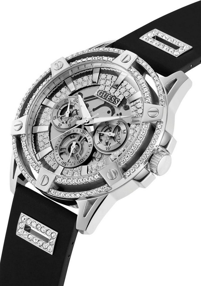 Guess Multifunktionsuhr KING GW0537G1, Armbanduhr, Quarzuhr, Herrenuhr