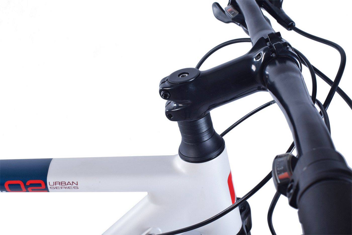 REDLOUD Cityrad 28 Zoll Shimano Acera 24 Gang Hydraulische Scheibenbremse Federgabel, 24 Gang Shimano Shimano Acera Schaltwerk, Kettenschaltung, Citybike Bild 3