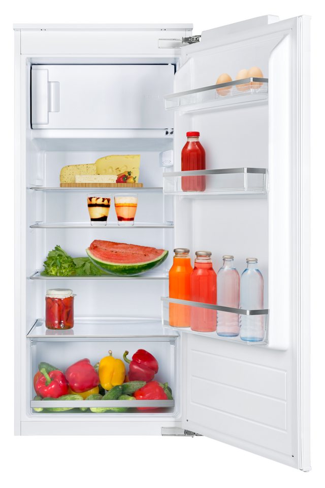 Amica Einbaukühlschrank EKSX 362 241, 122,1 cm hoch, 54 cm breit, Einbaukühlschrank mit leiser Kühlung, LED‑Sicht und Eisbehälter Bild 2