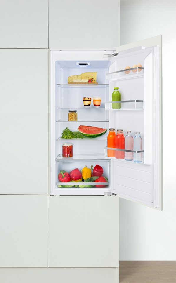 Amica Einbaukühlschrank EVKSX 352 241, 122,1 cm hoch, 54 cm breit, Einbaukühlschrank mit leiser Kühlung und klarer LED‑Übersicht Bild 4