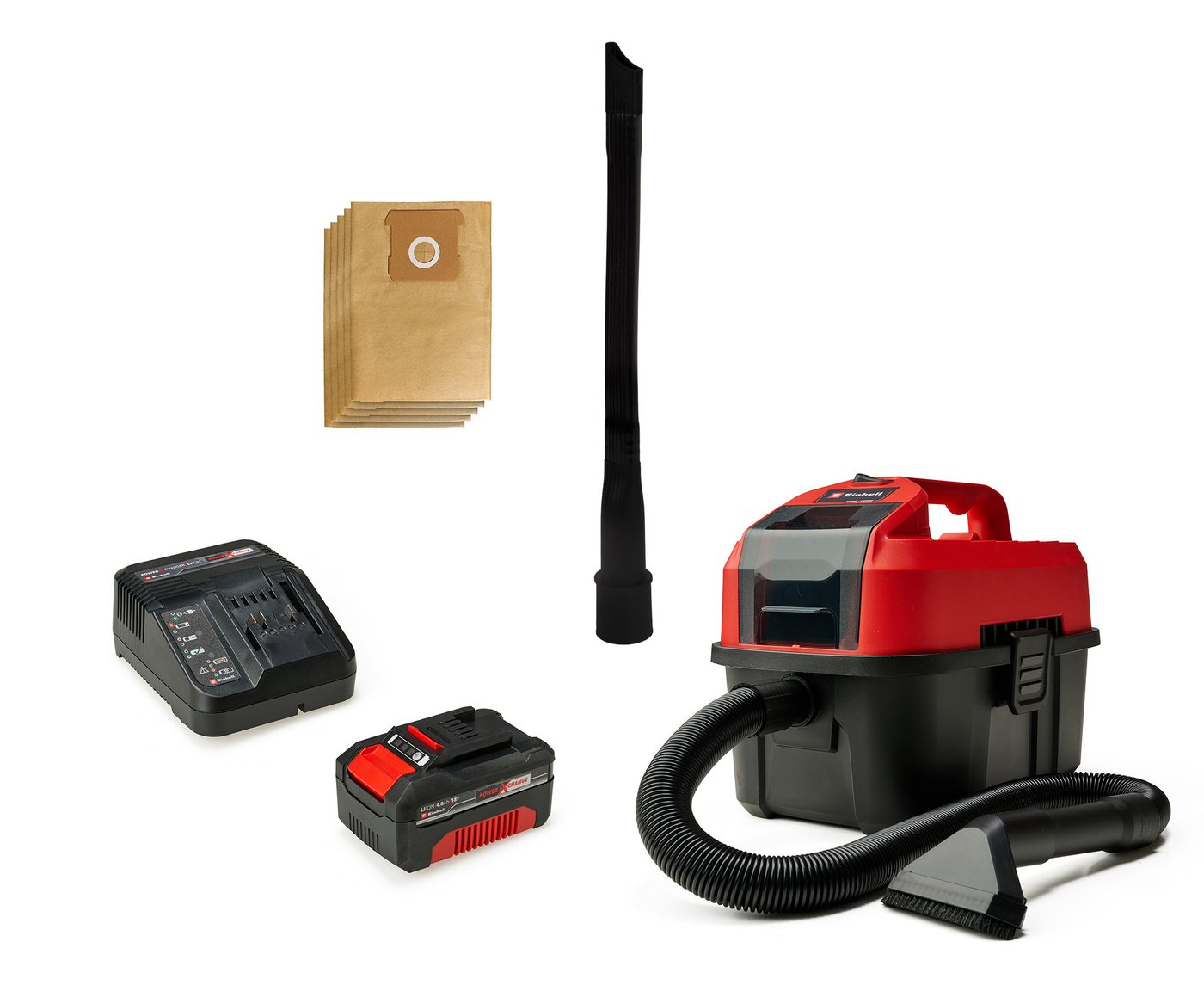 Einhell Nass-Trocken-Akkusauger TE-VC 18/10 Li, inkl. Akku 18V/4,0Ah und Ladegerät Bild 3